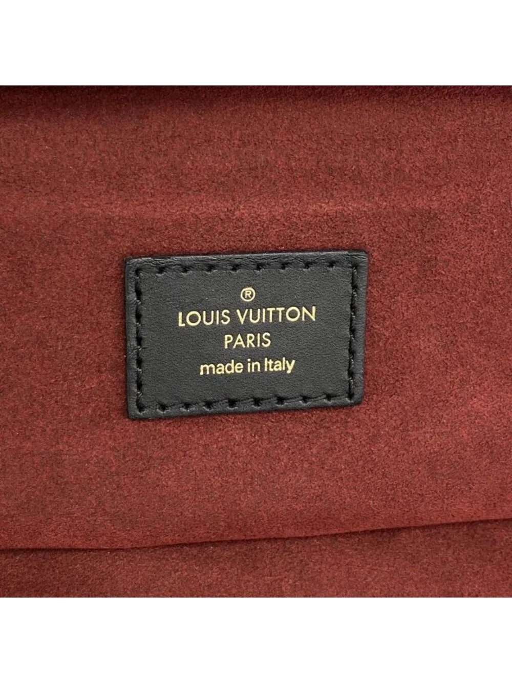 Louis Vuitton Vanity Bag Monogram Empreinte Bicolor PM Black Beige 2-Way